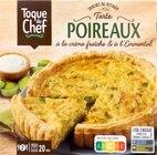 Tarte aux poireaux - Toque du Chef en promo chez Lidl Tarte aux poireaux - Toque du Chef dans le catalogue Lidl