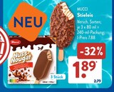Stieleis von Mucci im aktuellen ALDI SÜD Prospekt für 1,89 €