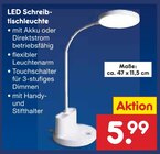 LED Schreibtischleuchte Angebote bei Netto Marken-Discount Potsdam für 5,99 €
