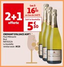 Promo CREMANT D'ALSACE AOP à 16,50 € dans le catalogue Auchan Supermarché à Sceaux
