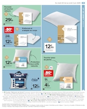 Oreiller Angebote im Prospekt "Le linge de maison, c'est nous, la vie qui va avec c'est vous." von Carrefour auf Seite 19