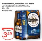 Pils Angebote von Warsteiner bei GLOBUS Zwickau für 3,49 €