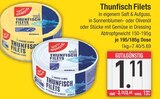 Thunfisch Filets von GUT&GÜNSTIG im aktuellen EDEKA Prospekt für 1,11 €