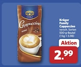 Family Cappuccino Angebote von Krüger bei combi Rheine für 2,99 €