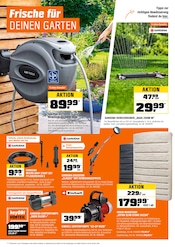 Aktueller OBI Prospekt mit Gartenschlauch, "BIBERSTARK SPAREN", Seite 6