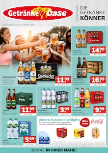 Volvic im aktuellen Getränke Oase Prospekt (Kamen) Volvic im Getränke Oase Prospekt "Aktuelle Angebote" mit 4 Seiten (Kamen)