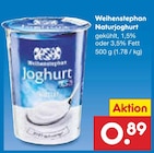 Aktuelles Naturjoghurt Angebot bei Netto Marken-Discount in Bremerhaven ab 0,89 €