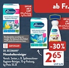 Waschmaschinen Hygiene-Reiniger von Dr. Beckmann im aktuellen ALDI SÜD Prospekt für 2,65 €