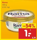 Streichfett Angebote von Rama bei Netto Marken-Discount Wesel für 1,00 €
