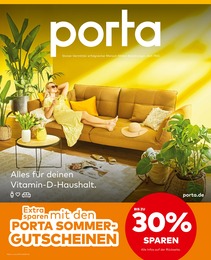 porta Möbel Prospekt für Schmatzfeld mit 4 Seiten porta Möbel Prospekt für Schmatzfeld: "Alles für deinen Vitamin-D-Haushalt.", 4 Seiten, 20.06.2022 - 02.07.2022
