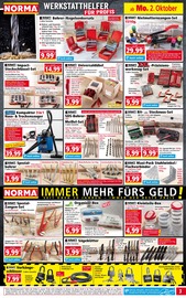 Aktueller Norma Prospekt mit Bohrmaschine, "Mehr fürs Geld", Seite 3