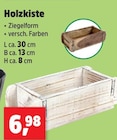 Holzkiste für 6,98 € bei Thomas Philipps im Angebot Holzkiste im aktuellen Thomas Philipps Prospekt