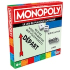 Monopoly Classique - HASBRO GAMES en promo chez Carrefour Market Monopoly Classique - HASBRO GAMES dans le catalogue Carrefour Market