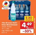 Natürliches Mineralwasser Angebote von Vilsa Brunnen bei Netto Marken-Discount Kassel für 4,49 €