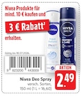 Deo Spray Angebote von Nivea bei EDEKA Friedrichshafen für 2,49 €