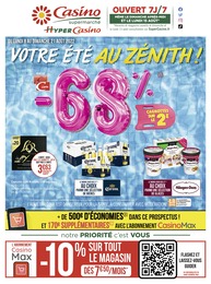 Casino Supermarchés Catalogue "Votre été au zénith !", 36 pages, Suresnes,  08/08/2022 - 21/08/2022