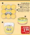 Citronella-Teelichte für 1,99 € bei Marktkauf im Angebot Citronella-Teelichte im aktuellen Marktkauf Prospekt