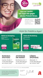 Apotheken Prospekt von mea - meine apotheke in Denkendorf Aktueller mea - meine apotheke Apotheken Prospekt für Denkendorf: Unsere August-Angebote mit 4} Seiten, 01.08.2025 - 31.08.2025