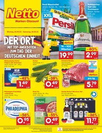 Netto Marken-Discount Prospekt für Augsburg: "Aktuelle Angebote", 55 Seiten, 25.09.2023 - 30.09.2023