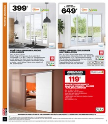Prix et réduction Baie Vitrée dans le prospectus Brico Dépôt en cours Offre Baie Vitrée dans le catalogue Brico Dépôt du moment à la page 18