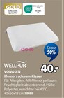 Wellpur im JYSK Prospekt VONGSEN Memoryschaum-Kissen von Wellpur im aktuellen JYSK Prospekt für 40,00 €
