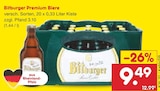 Premium Biere im Angebot bei Netto Marken-Discount in Burscheid Premium Biere Angebote von Bitburger bei Netto Marken-Discount Burscheid für 9,49 €
