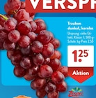 ALDI SÜD - Trauben dunkel, kernlos Angebot im Prospekt Trauben dunkel, kernlos bei ALDI SÜD im Prospekt "" für 1,25 €