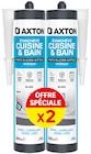 Mastics d'étanchéité silicone blanc cuisine et bain - AXTON dans le catalogue Weldom