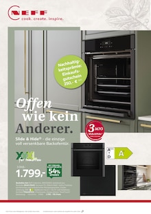 Backofen im aktuellen XXXLutz Möbelhäuser Prospekt (Fürth) Backofen im XXXLutz Möbelhäuser Prospekt "NR.1 BEI KÜCHEN UND BADMÖBEL" mit 31 Seiten (Fürth)
