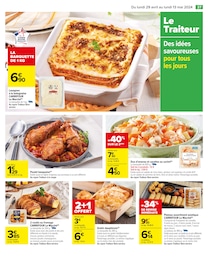 Offre Lasagnes dans le catalogue Carrefour du moment à la page 41