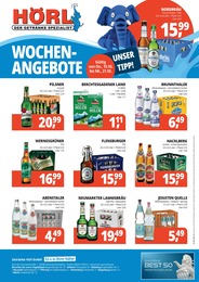 Getränke Hörl Prospekt für Kelheim mit 3 Seiten Getränke Hörl Prospekt für Kelheim: „HÖRL. DER GETRÄNKE SPEZIALIST”, 3 Seiten, 15.10.2026 - 21.10.2026