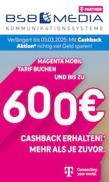 BSB mobilfunk Prospekt für Lambrechtshagen: "Verlängert bis zum 03.03.2025: Mit Cashback Aktion richtig viel Geld sparen!", 8 Seiten, 02.01.2025 - 31.01.2025