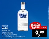 Aktuelles Vodka Angebot bei Konsum in Dresden ab 9,99 €