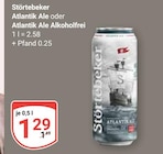 Atlantik Ale von Störtebeker für 1,29 € bei GLOBUS im Angebot Atlantik Ale von Störtebeker im aktuellen GLOBUS Prospekt