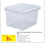 Boîte de rangement funny box 18l - EDA dans le catalogue Intermarché Hyper