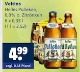 Helles Pülleken, 0,0% o. Zitrönken Angebote von Veltins bei Getränkewelt Dülmen für 4,99 €