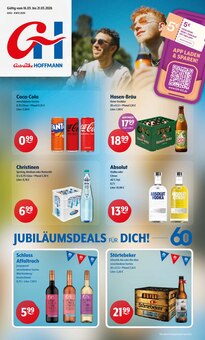 Vodka im Getränke Hoffmann Prospekt "Aktuelle Angebote" mit 10 Seiten (Cottbus)