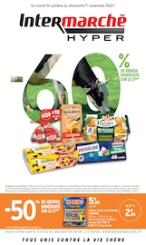 Catalogue Intermarché Hyper à Crest cette semaine, valable du 20/10/2026 au 01/11/2026 Prospectus Intermarché Hyper à Crest, "-60% DE REMISE IMMÉDIATE SUR LE 2ÈME", 48 pages de promos valables du 20/10/2026 au 01/11/2026