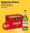 Budweiser Budvar Angebote von Budweiser Budvar bei Huster Gera für 16,99 €