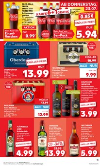 Bier im aktuellen Kaufland Prospekt (Eberswalde) Bier im Kaufland Prospekt "Hier bin ich richtig" mit 65 Seiten (Eberswalde)