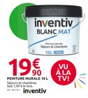 Peinture murale 10 l - inventiv en promo chez Mr. Bricolage Saintes à 19,90 €