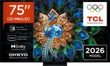 QD-Mini LED TV 75A400U im Angebot bei expert in Regenstauf QD-Mini LED TV 75A400U Angebote von TCL bei expert Regenstauf für 999,00 €