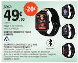 Montre connectée Touch 3 - NARUTO dans le catalogue E.Leclerc