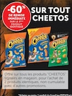 -60% de remise immédiate sur le 2ème produit identique sur tout cheetos - CHEETOS en promo chez U Express -60% de remise immédiate sur le 2ème produit identique sur tout cheetos - CHEETOS dans le catalogue U Express