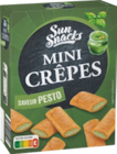 Mini Crêpes Saveur Pesto - Sun Snacks en promo chez Aldi Mini Crêpes Saveur Pesto - Sun Snacks dans le catalogue Aldi