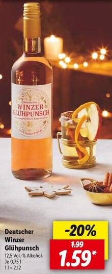 Glühpunsch Angebot in Arnstadt im aktuellen Prospekt bei Lidl in Arnstadt