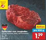 Saftbraten vom Jungbullen im Angebot bei Netto Marken-Discount in Königswinter Saftbraten vom Jungbullen Angebote bei Netto Marken-Discount Königswinter für 1,29 €