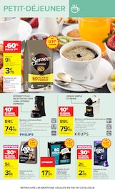 Promos Philips dans le catalogue "PETIT DÉJEUNER" de Carrefour Philips en promo dans le catalogue Carrefour à la page 8