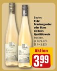 Grauburgunder im Angebot bei REWE in Euskirchen Grauburgunder Angebote von 1112 bei REWE Euskirchen für 3,99 €