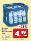 Mineralwasser PET von Emsland Quelle im aktuellen famila Nordwest Prospekt